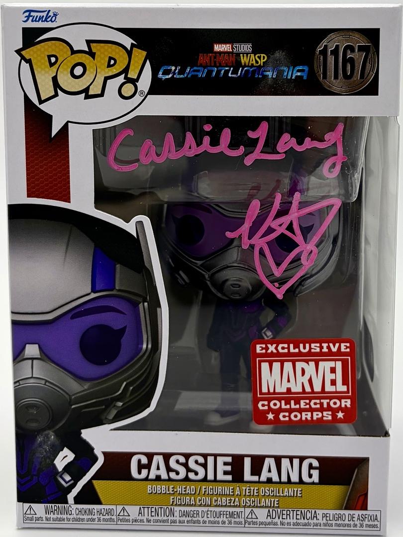 Kathryn Newton Signed Funko #1167 "Cassie Lang" w/character name (Ant-Man) - SWAU COA